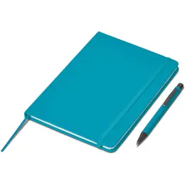 Hibiscus Notebook & Pen Set Turquoise